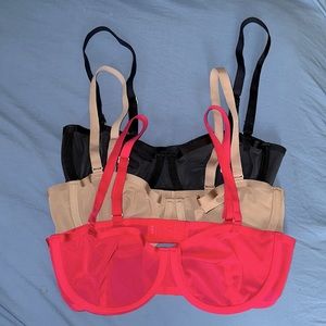 CUUP Balconette Bras - 3 for Price of 1!